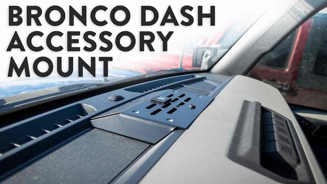 Essentials Bronco Dash Accessory Mount